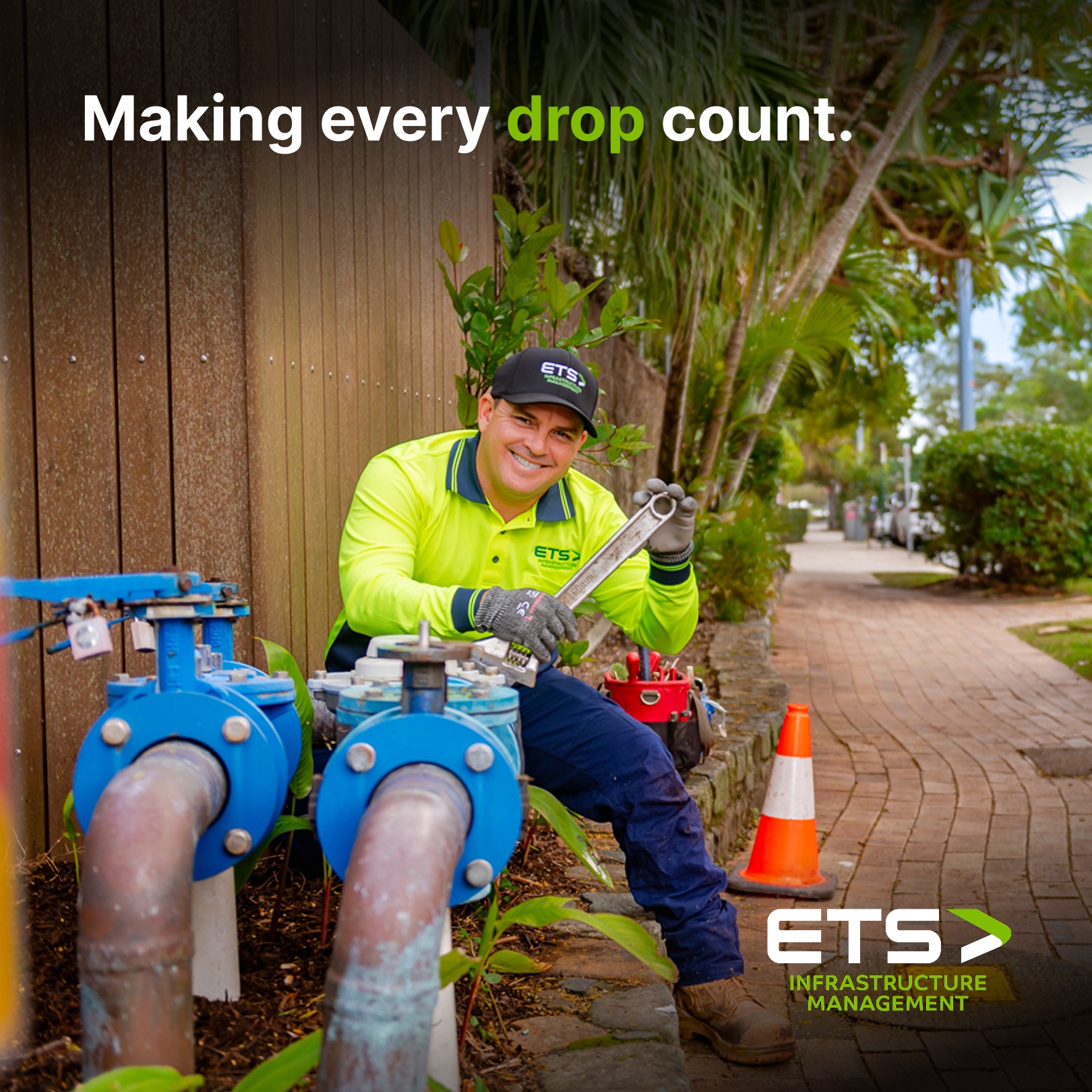 ETS Infrastructure Management Facebook ad
