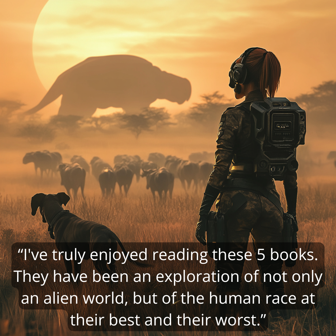 Robert Appleton Facebook ad: I devoured the Alien Safari series in less than a week…