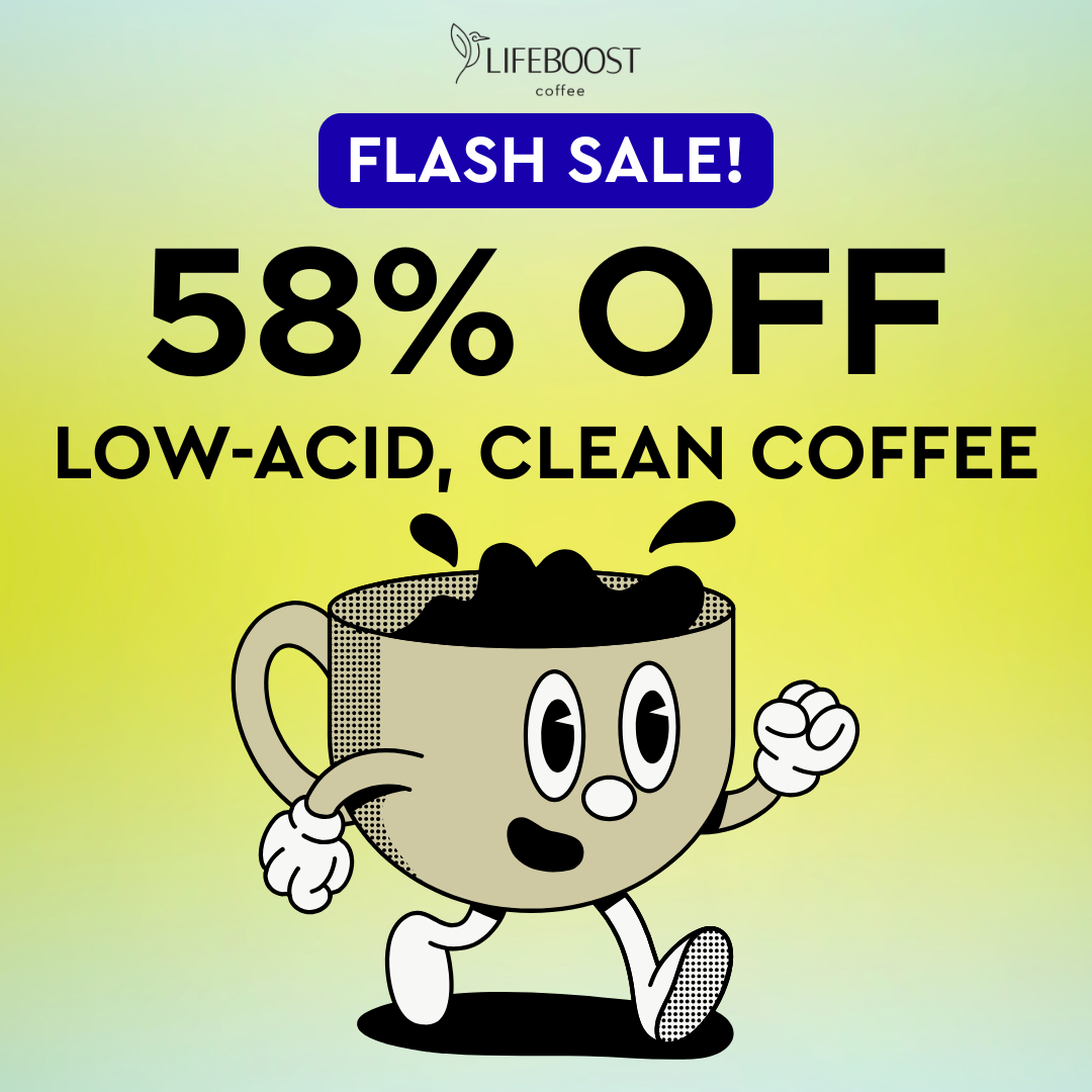 Lifeboost Coffee Facebook ad