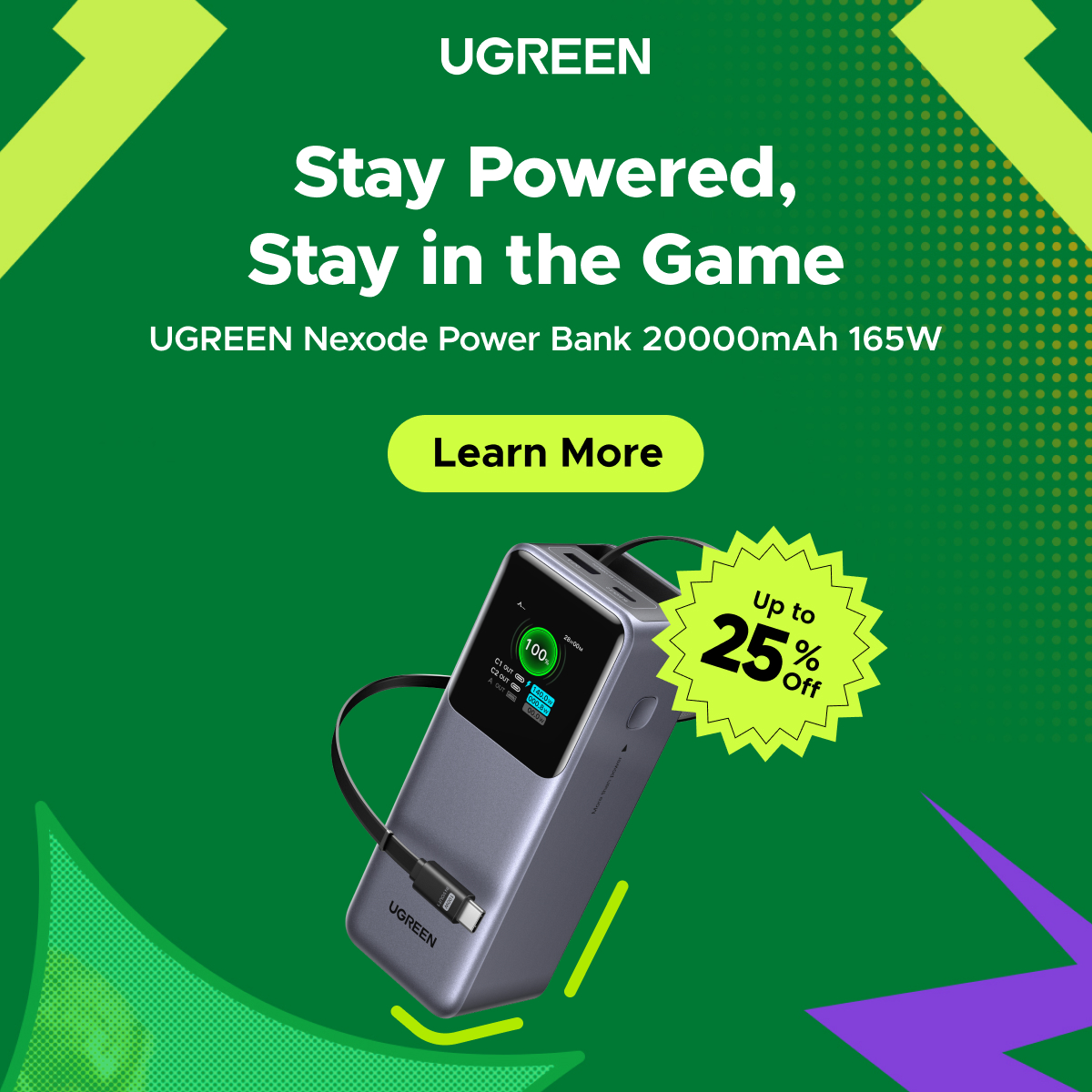 Ugreen Middle East Facebook ad
