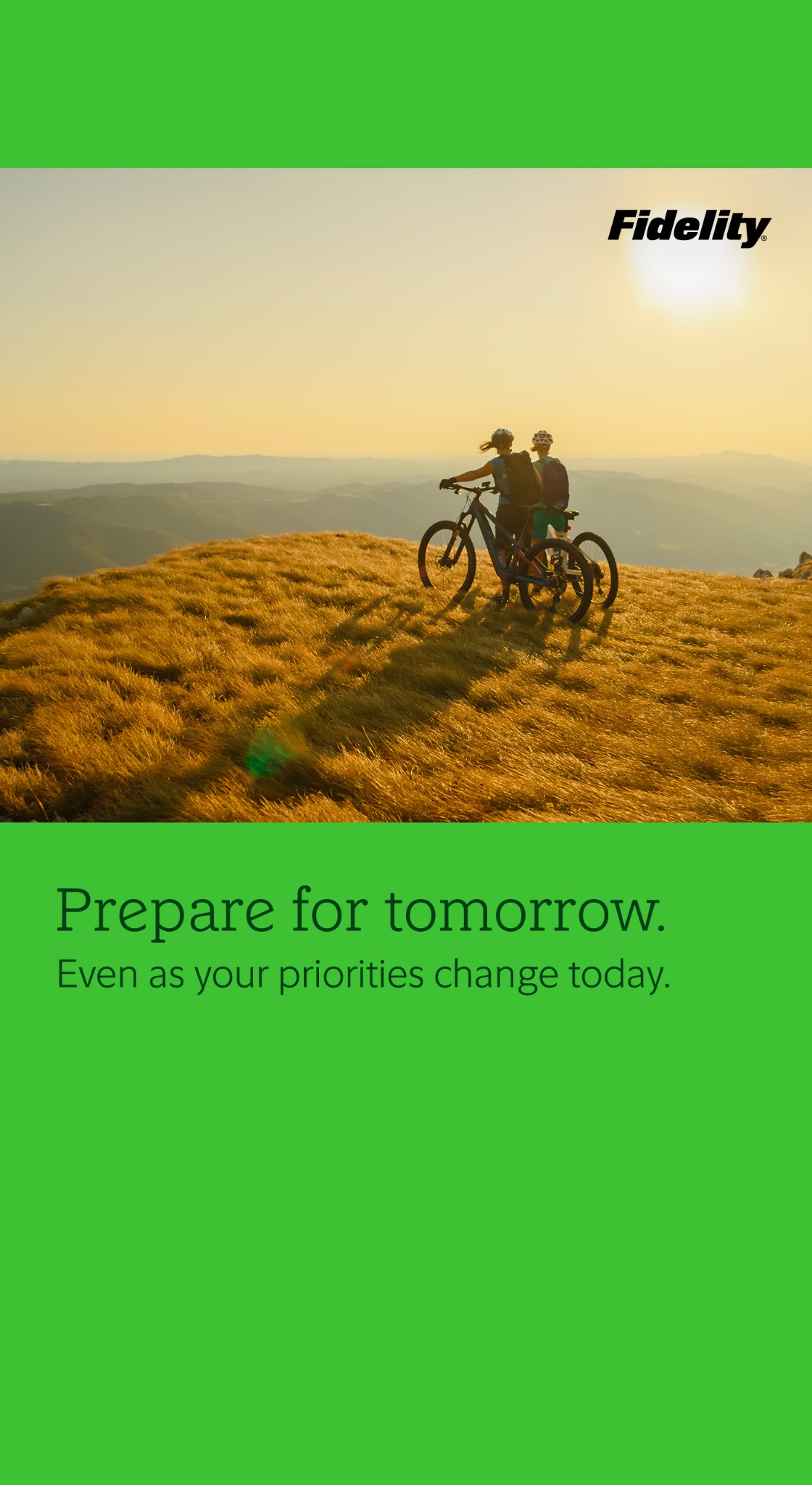 Fidelity Investments Facebook ad