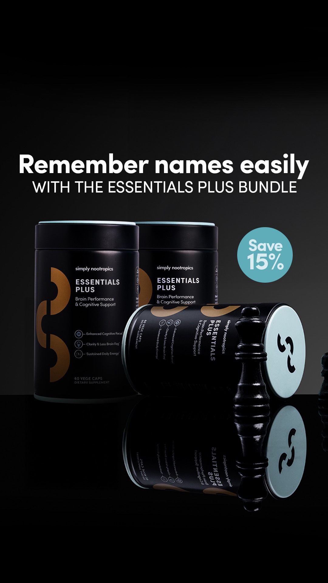 Simply Nootropics Facebook ad