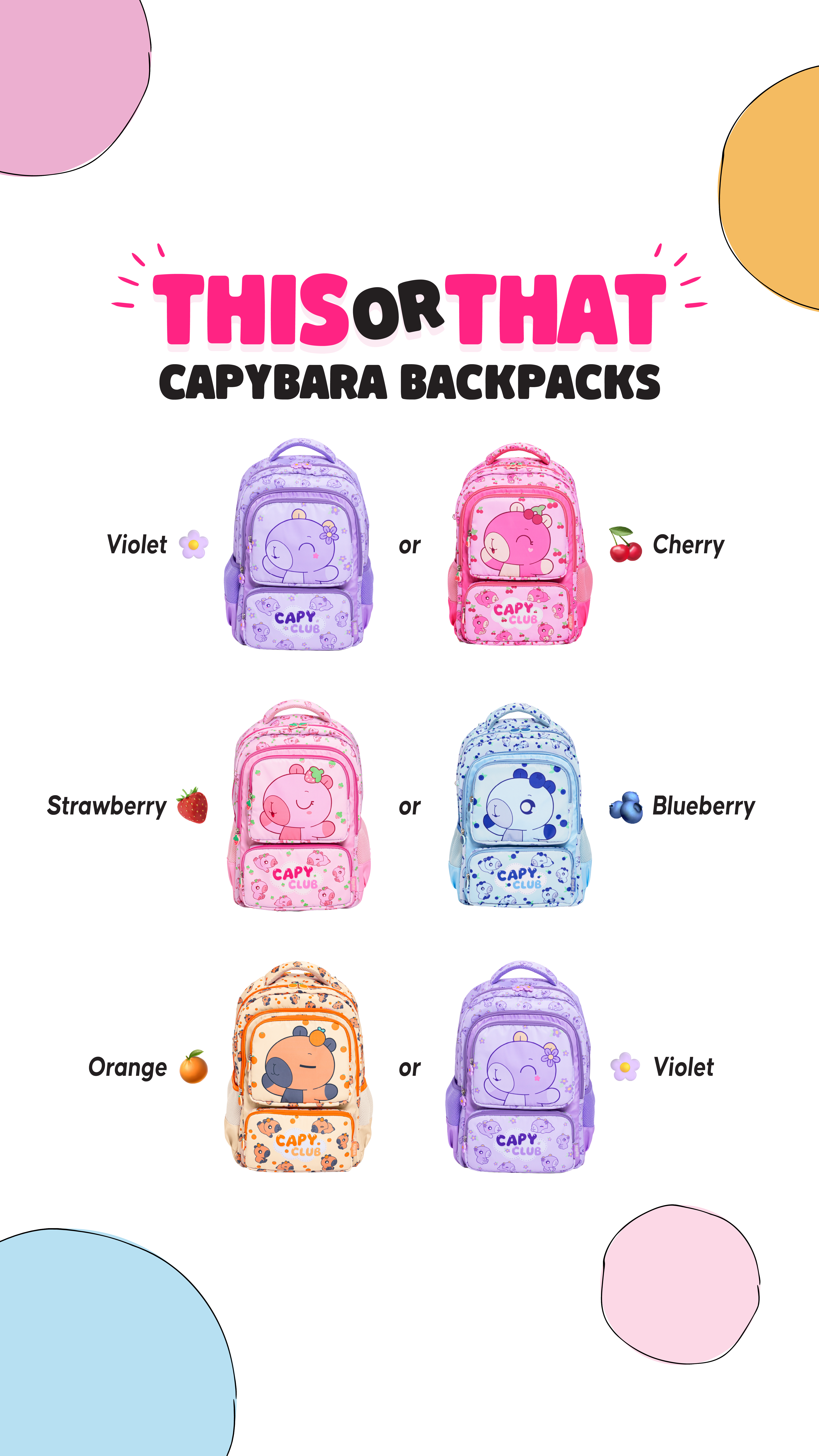 CAPY ERA Facebook ad: FREE Bag Charm