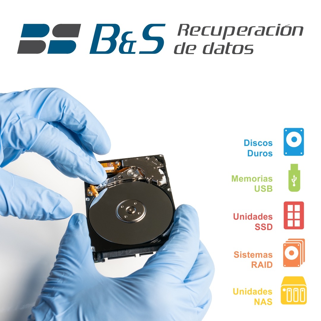B&S Recuperación de datos - Perú Facebook ad from Aug 26, 2023