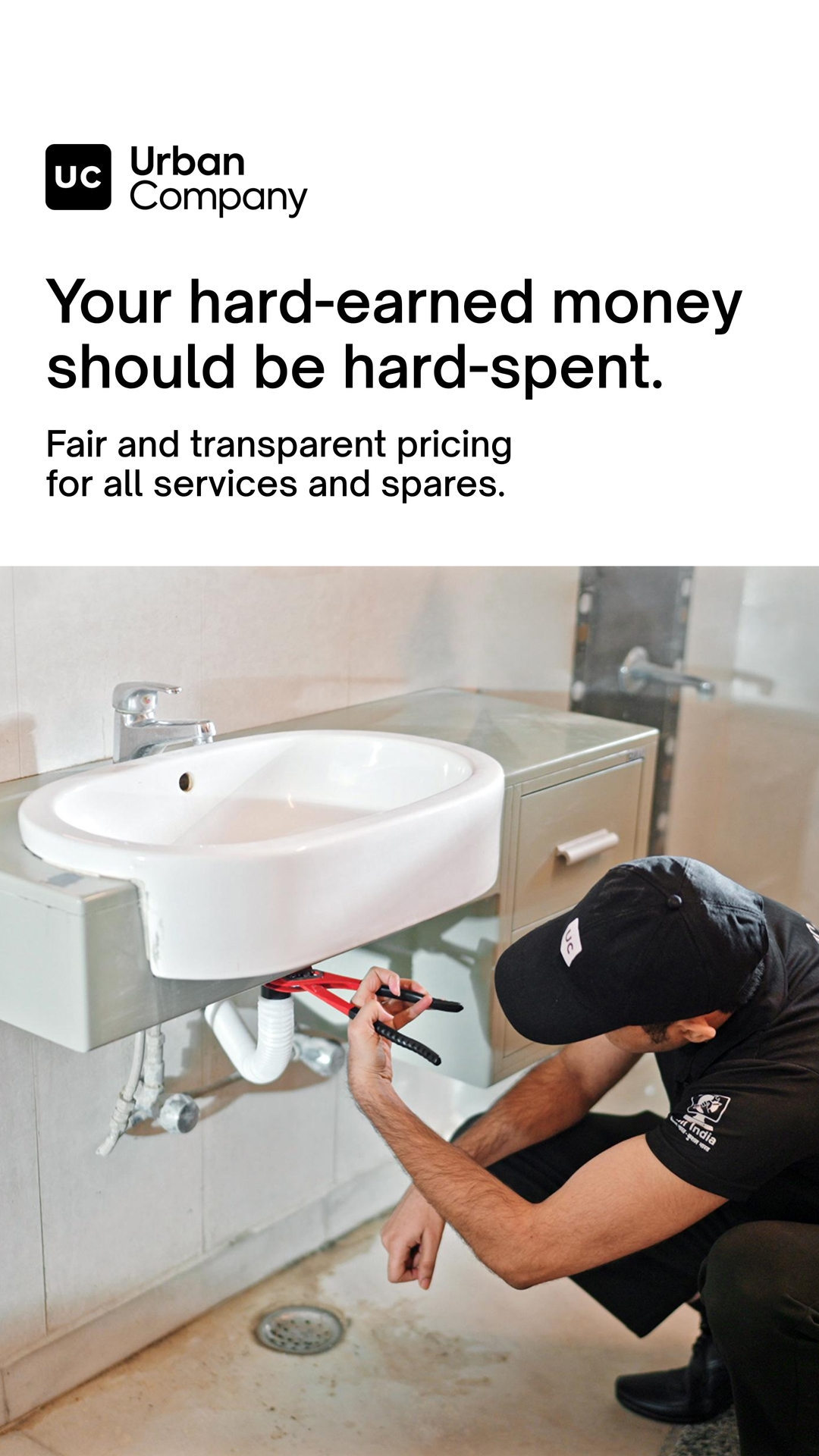 Urban Company Repairs Facebook ad