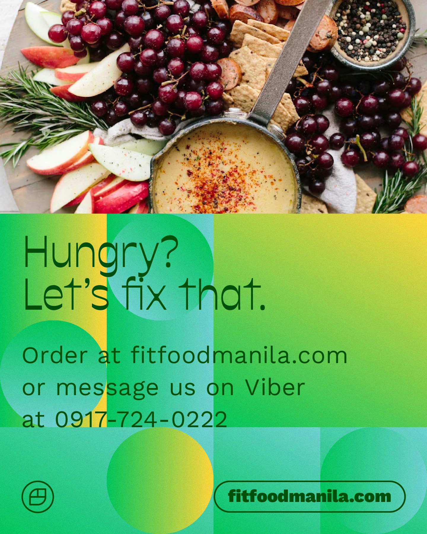 Fit Food Manila Facebook ad