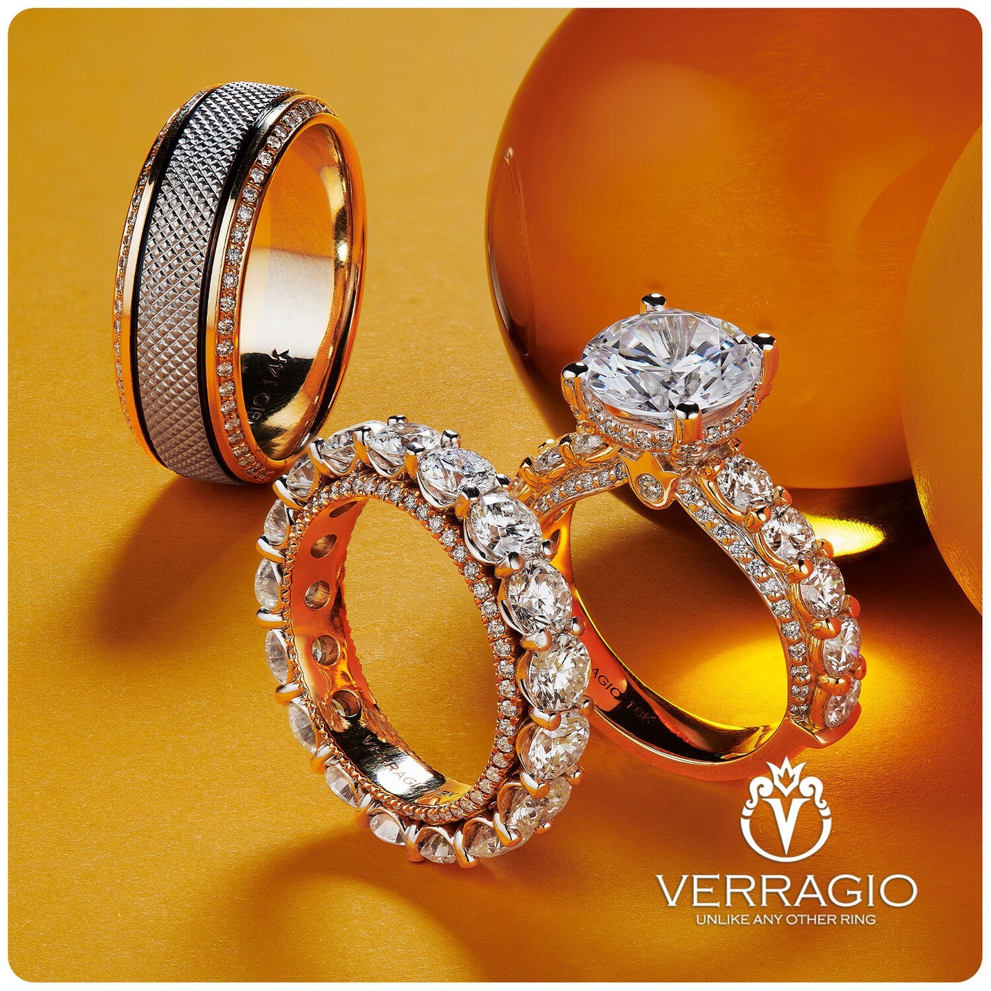 Verragio Engagement Rings and Wedding Bands Facebook ad