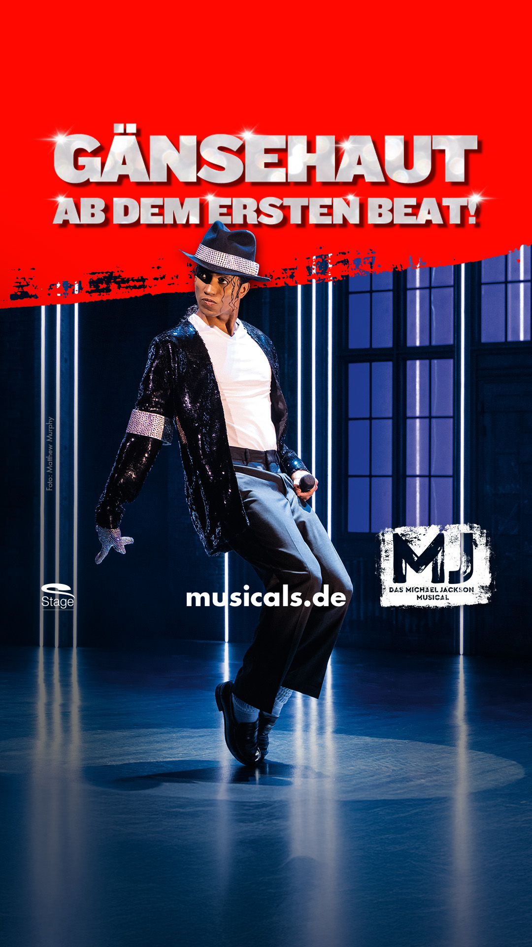 MJ - Das Michael Jackson Musical Facebook ad