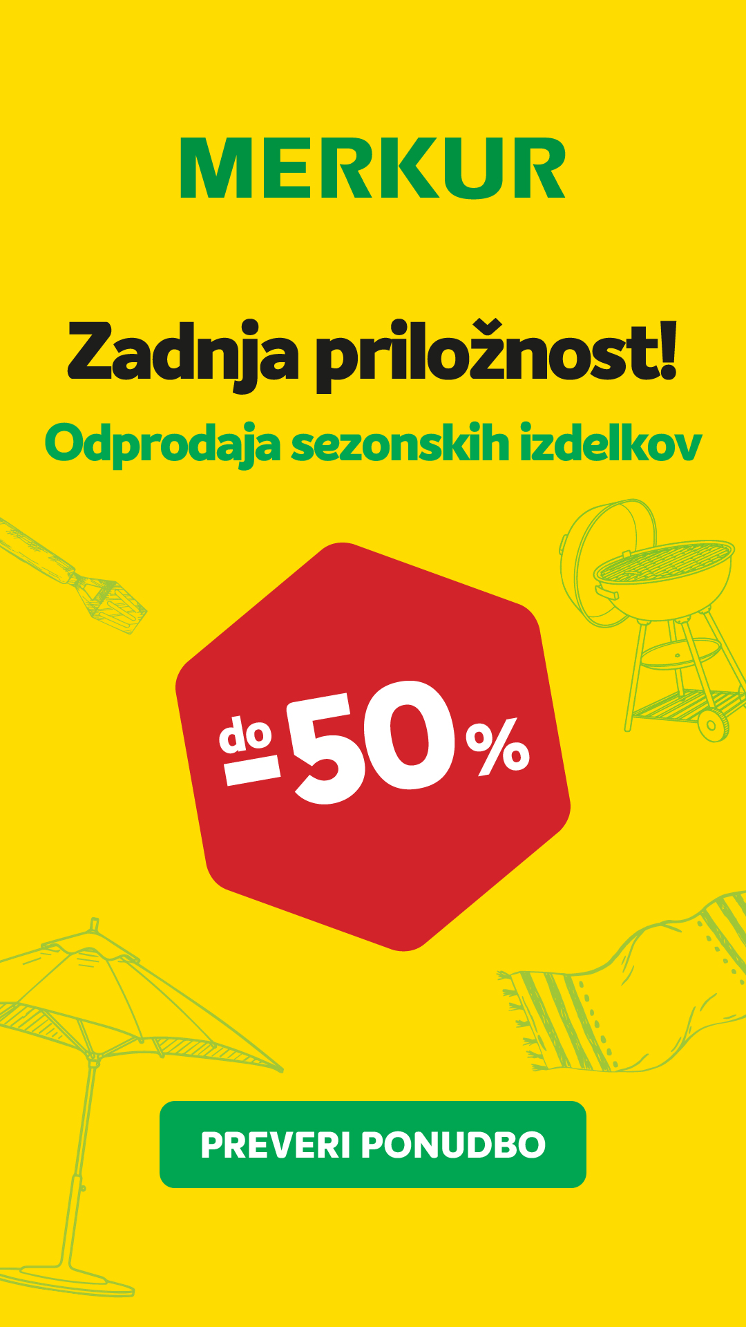 Merkur Facebook ad: Zadnja priložnost!