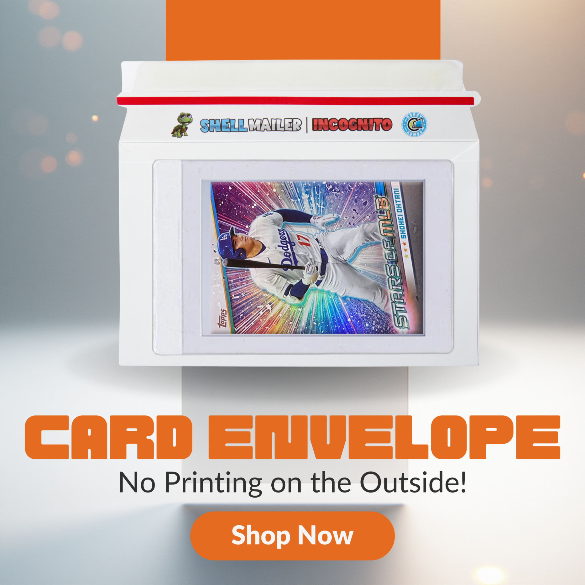 Hobby Armor Facebook ad: Plain White Mailers Built for Card Sellers