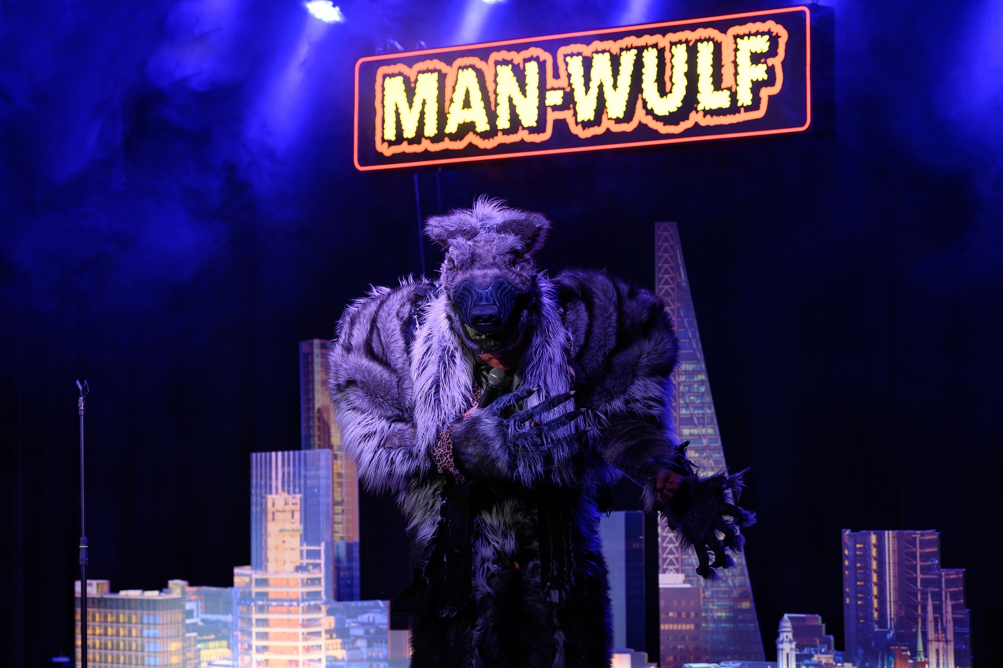 Stewart Lee Facebook ad: Stewart Lee vs The Man-Wulf