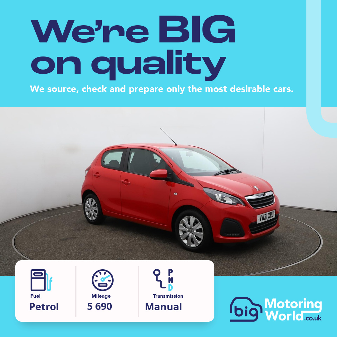 Big Motoring World Facebook ad