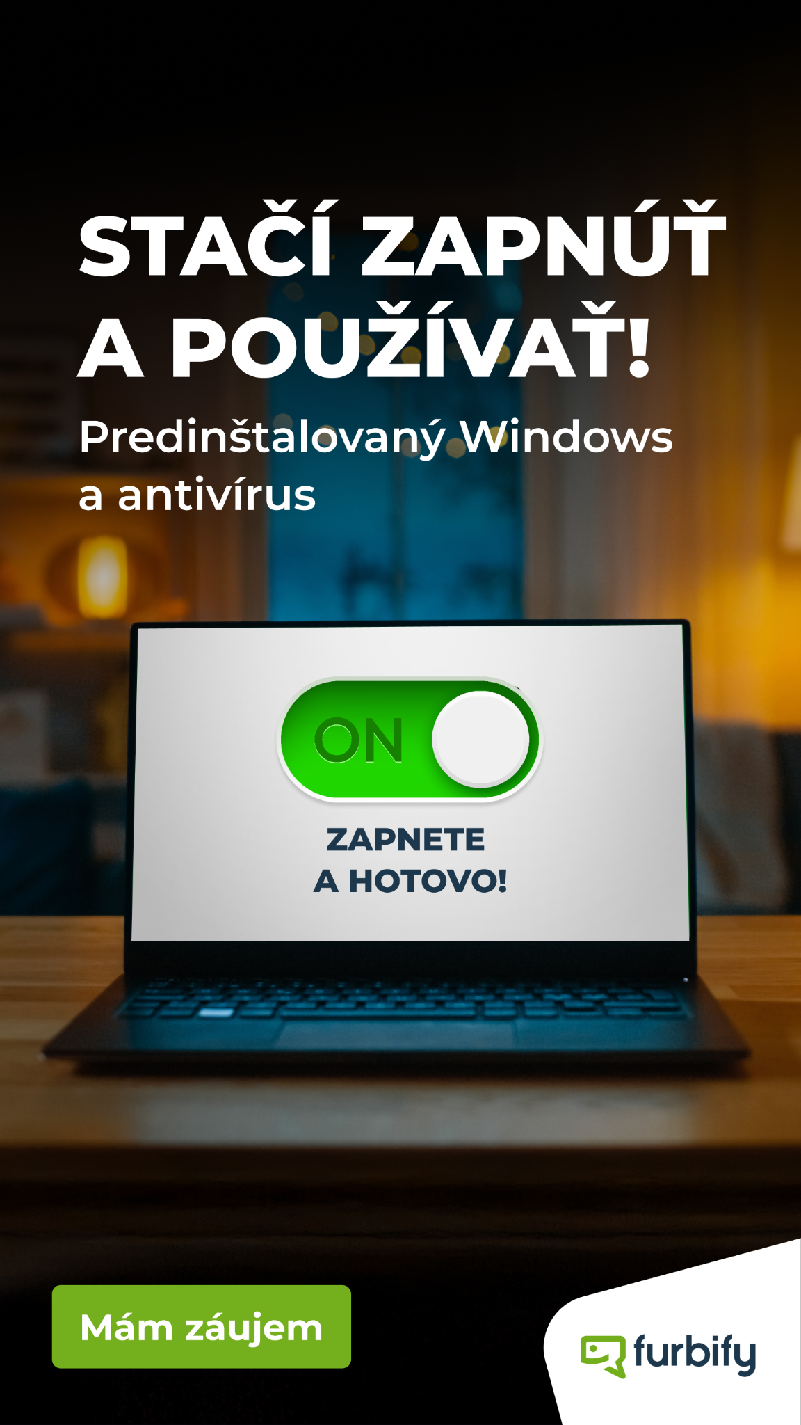 furbify.sk - renovované počítače Facebook ad from Oct 10, 2025