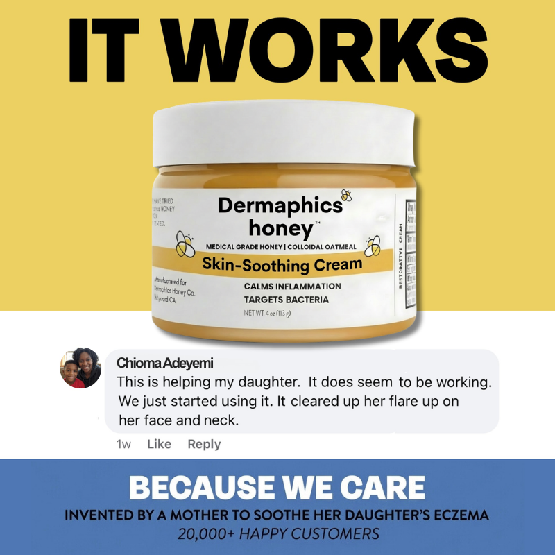 Dermaphics Facebook ad: Read this if your baby has eczema