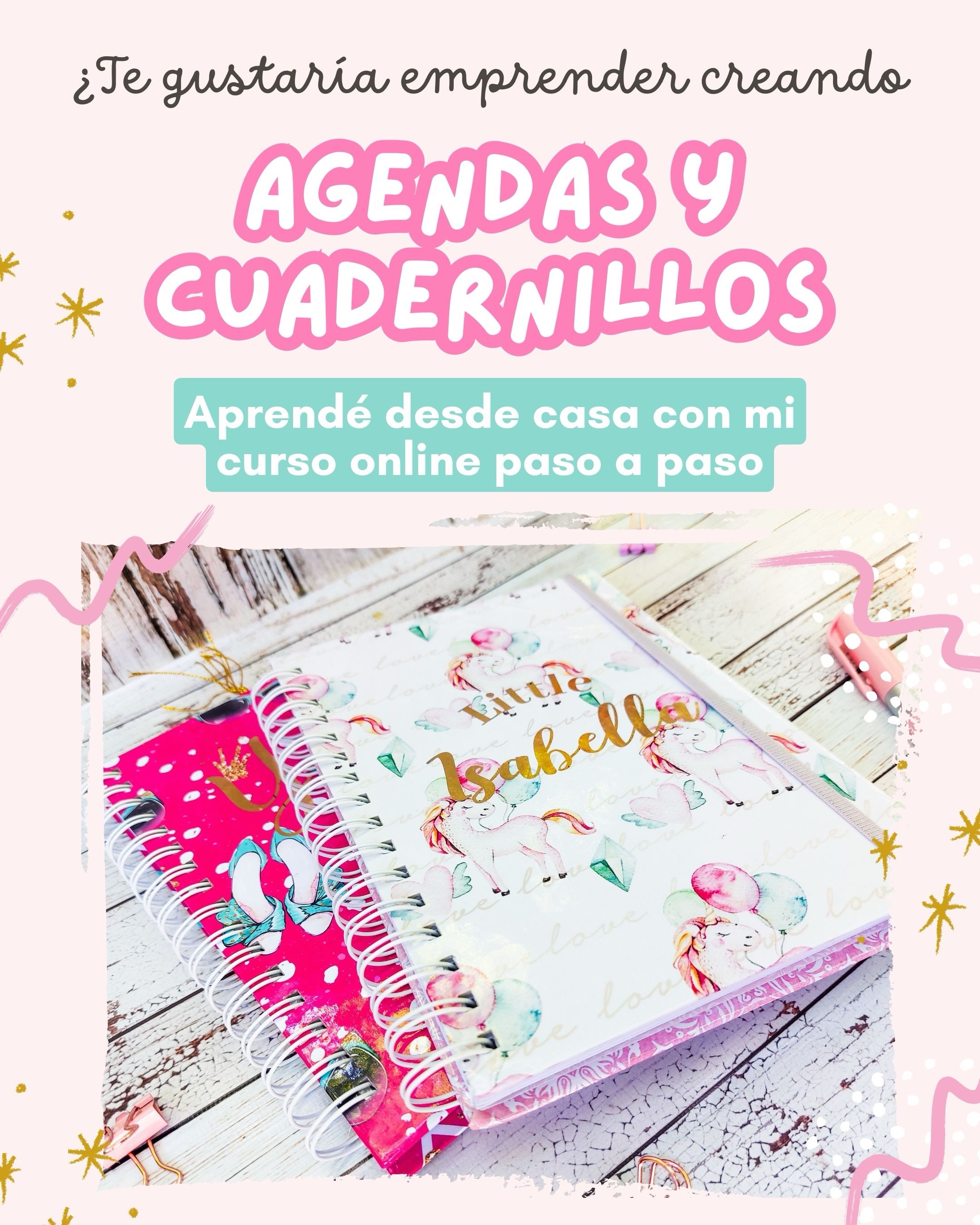 Arte En Kits Facebook ad: ¿Soñás con tener tu propio emprendimiento de agendas…