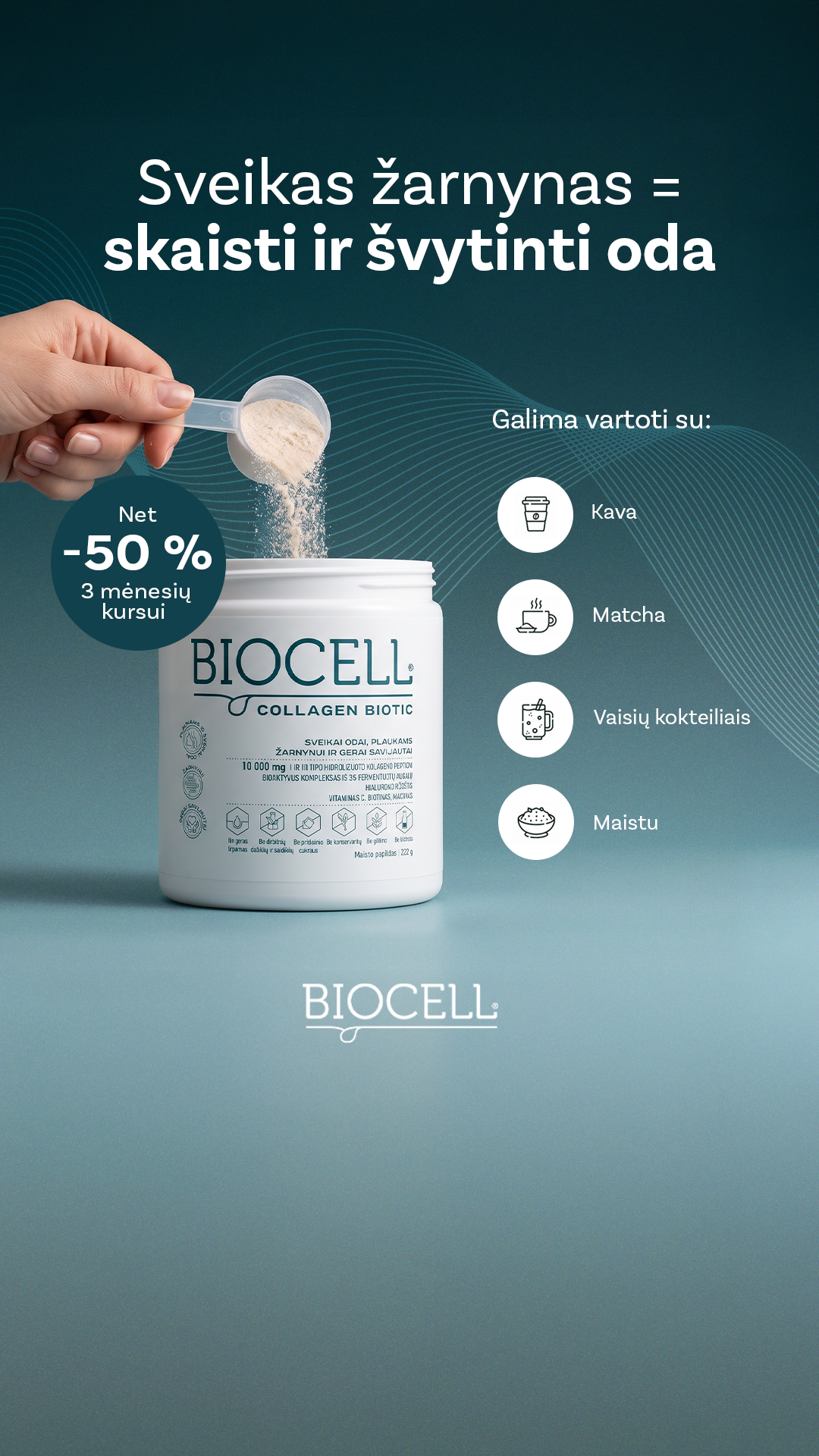 BIOCELL Lietuva Facebook ad
