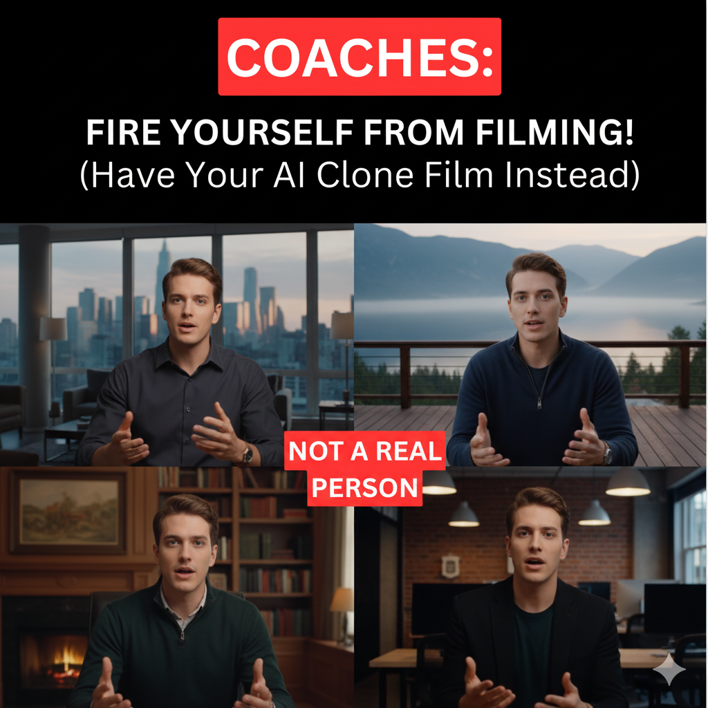 AI Cloning 101 Facebook ad: Clone Yourself For 27 Bucks