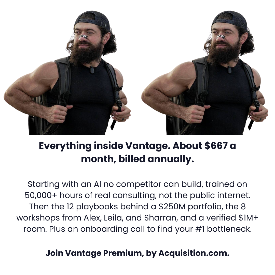 Alex Hormozi Facebook ad