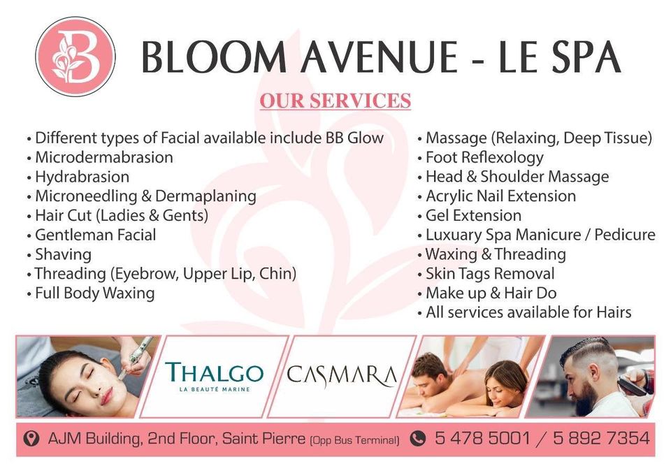 Bloom Avenue Le Spa Facebook ad: Facials / Advance Facials