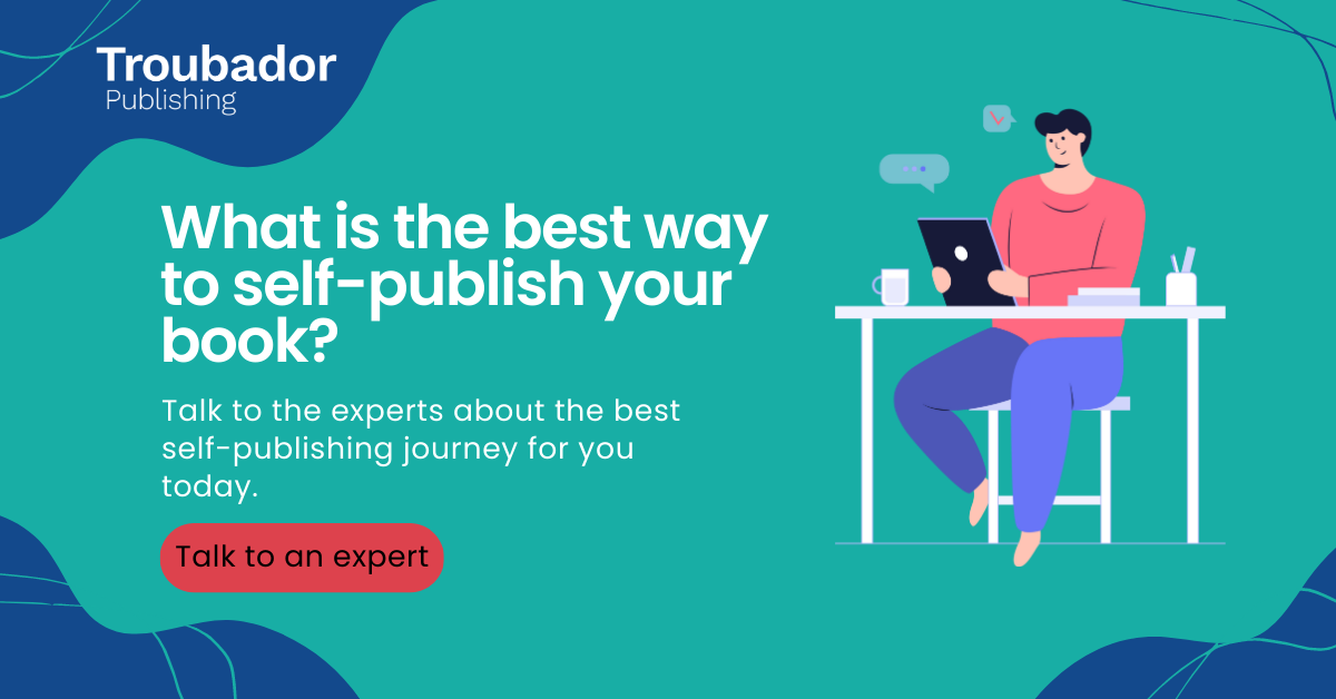 Troubador Publishing Facebook ad