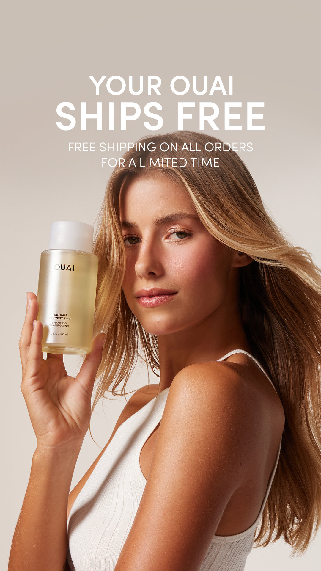 OUAI Facebook ad