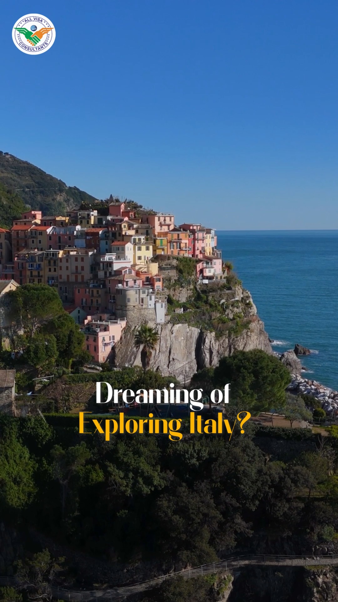 All Visa Consultants Facebook ad: Dreaming of Exploring Italy?
