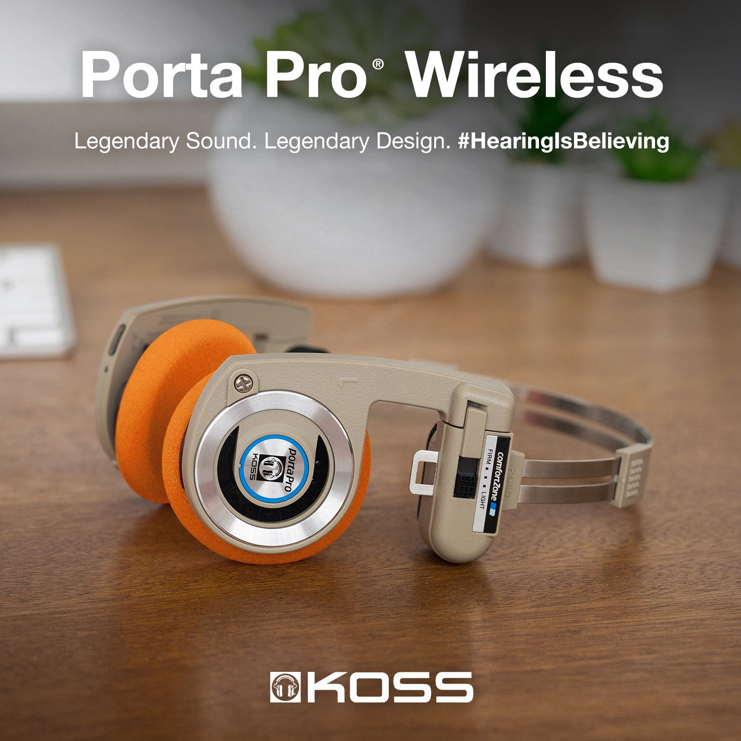 Koss Facebook ad: Porta Pro Wireless