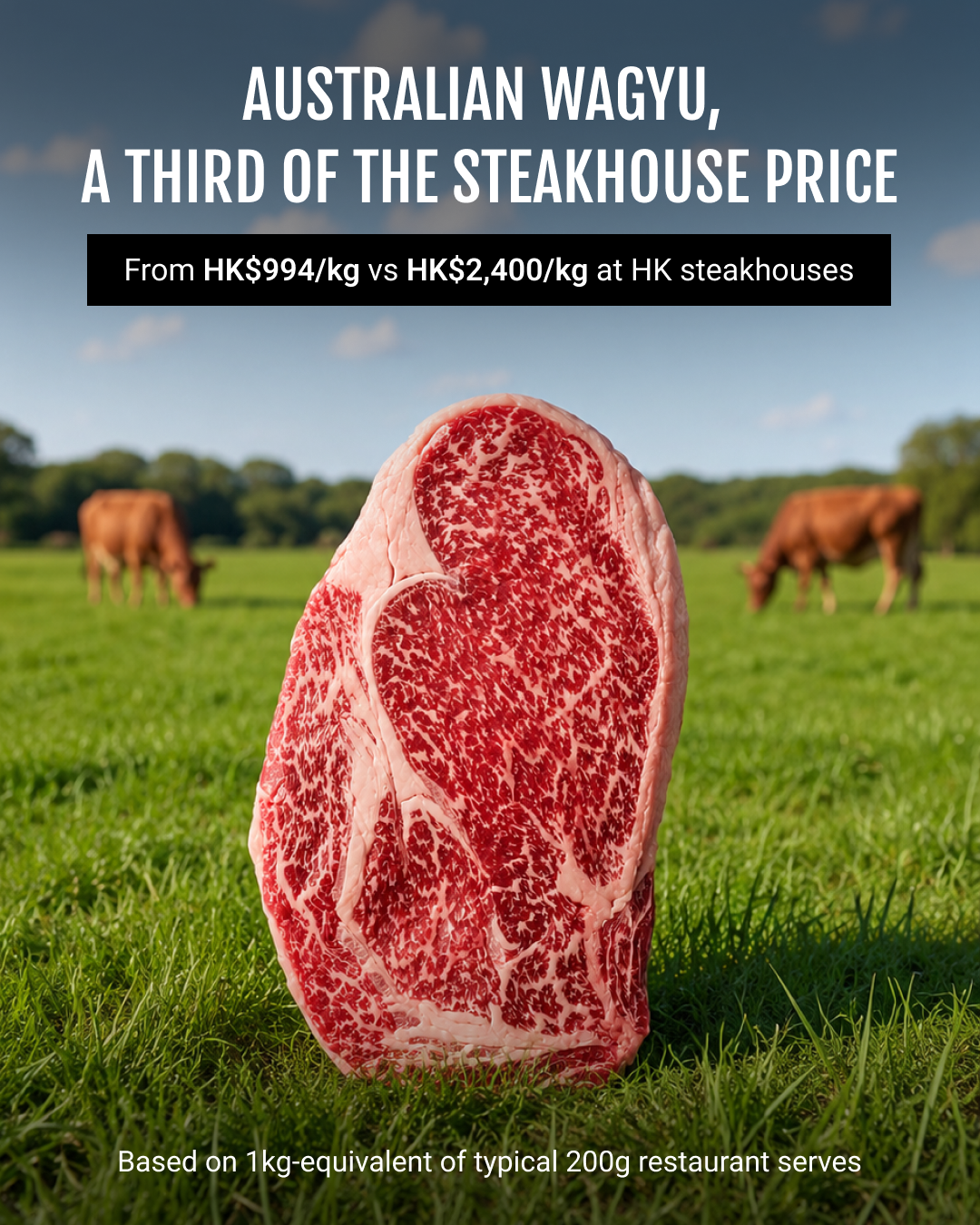 Steak King Foods Facebook ad