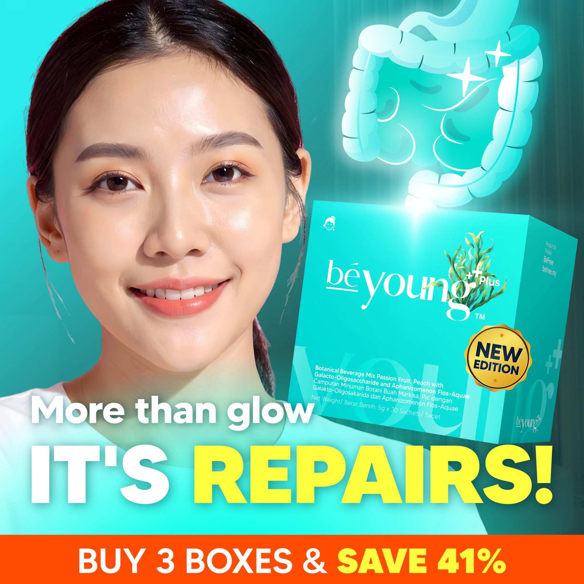 Befree Facebook ad: First 80 new customers get a special new