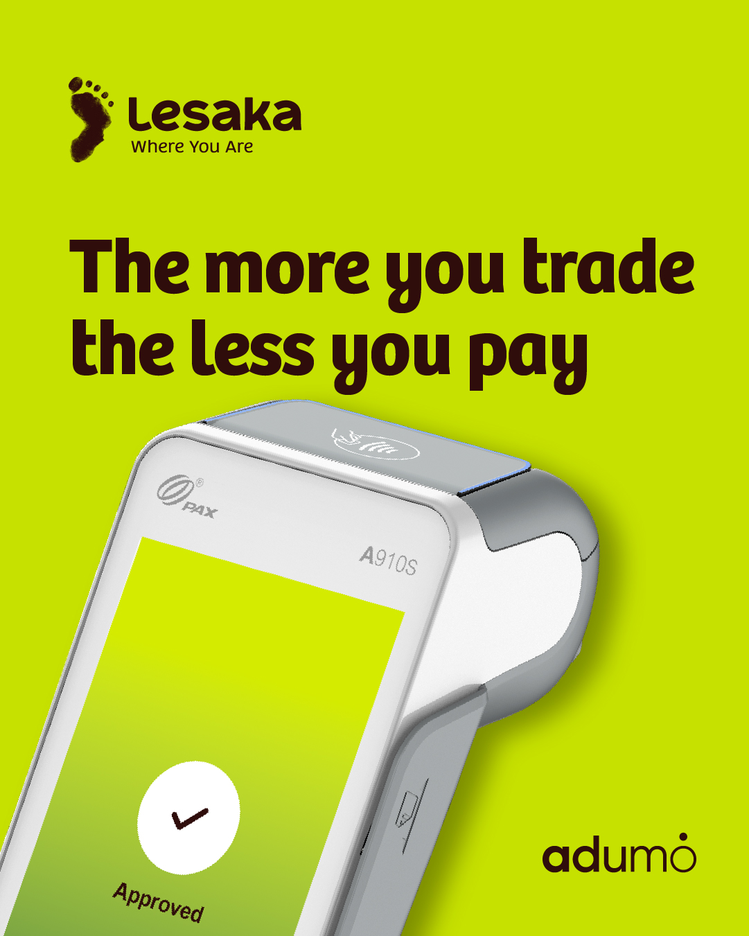 adumo Facebook ad: Learn more and switch today