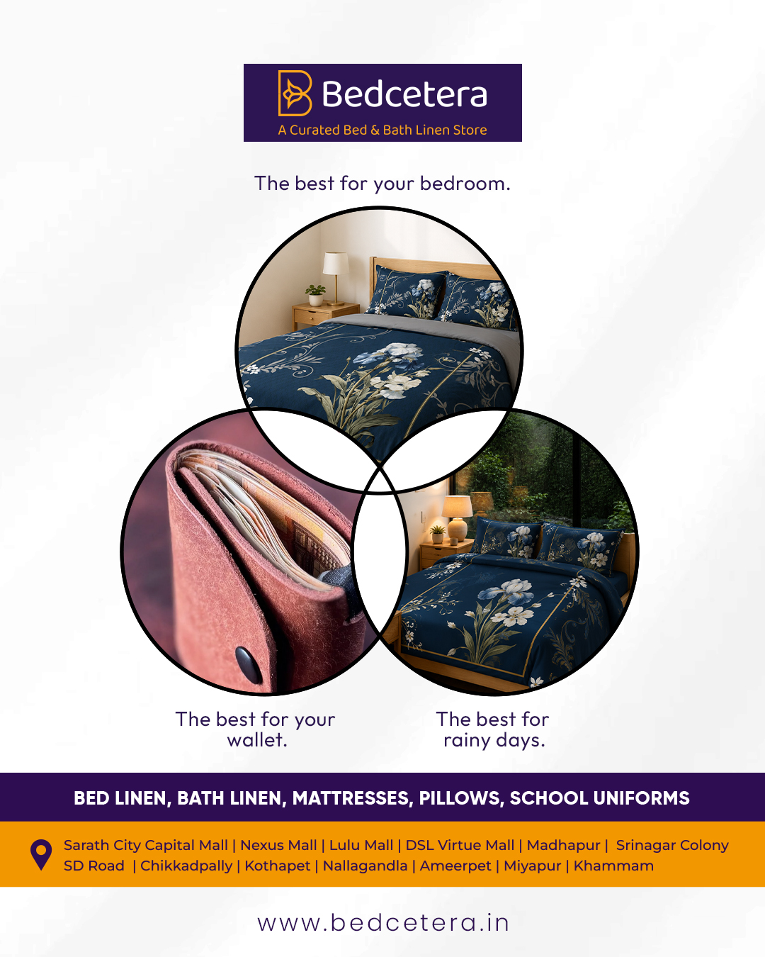 Bedcetera Facebook ad