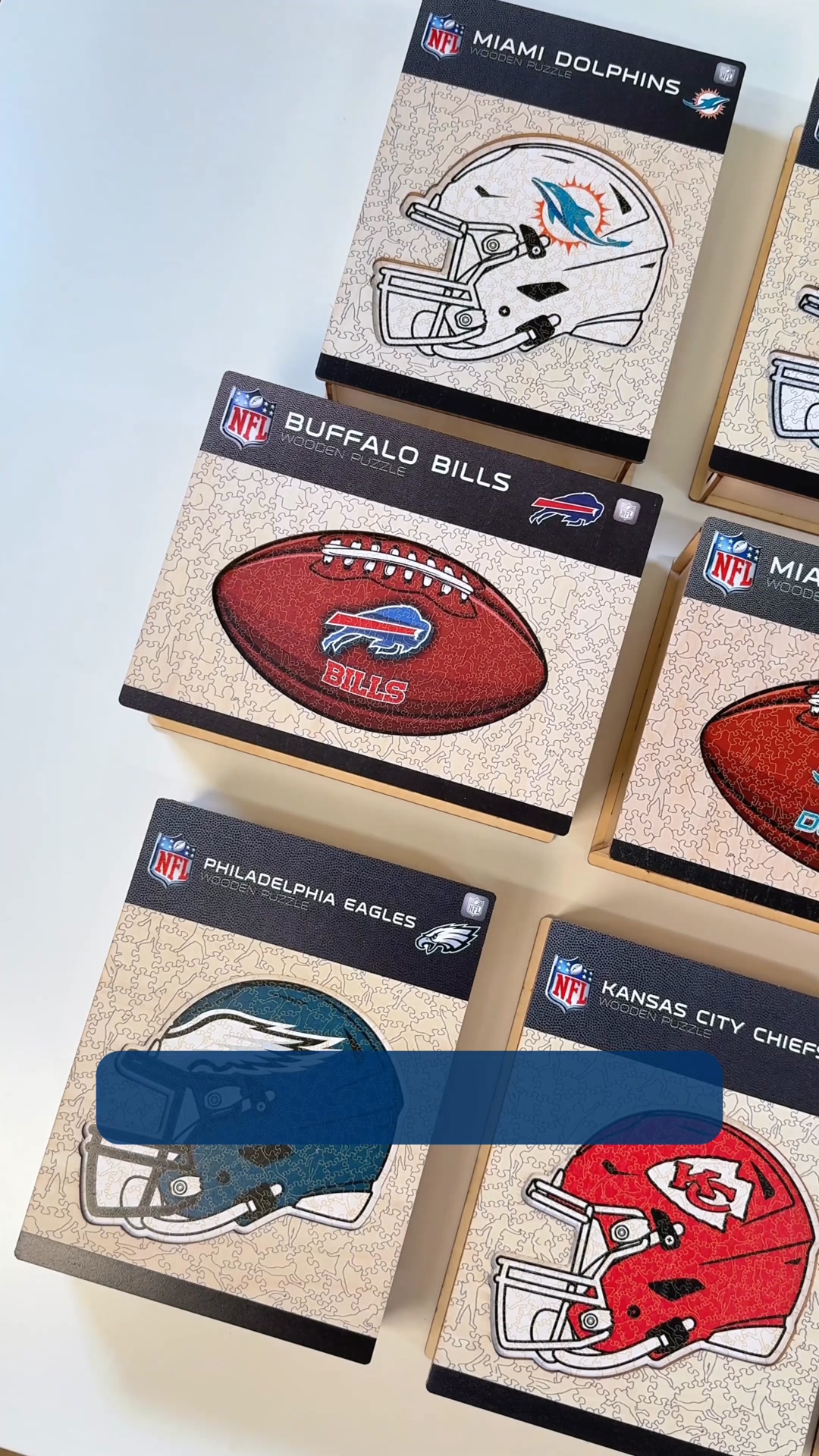 Iconic Puzzles MX Facebook ad: El regalo ideal para fans de la NFL