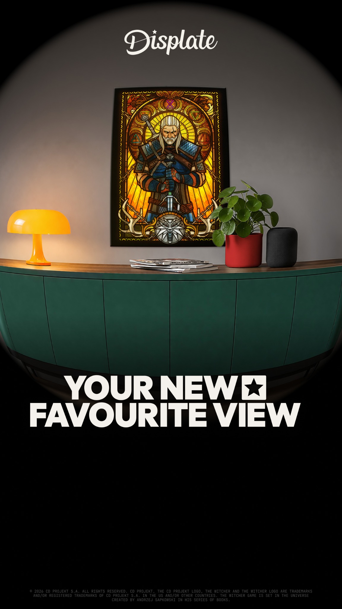 Displate Facebook ad