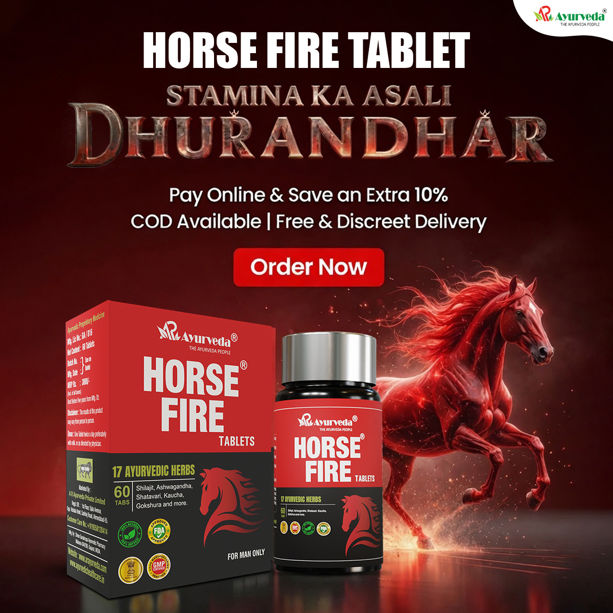 AR Ayurveda Shop Facebook ad
