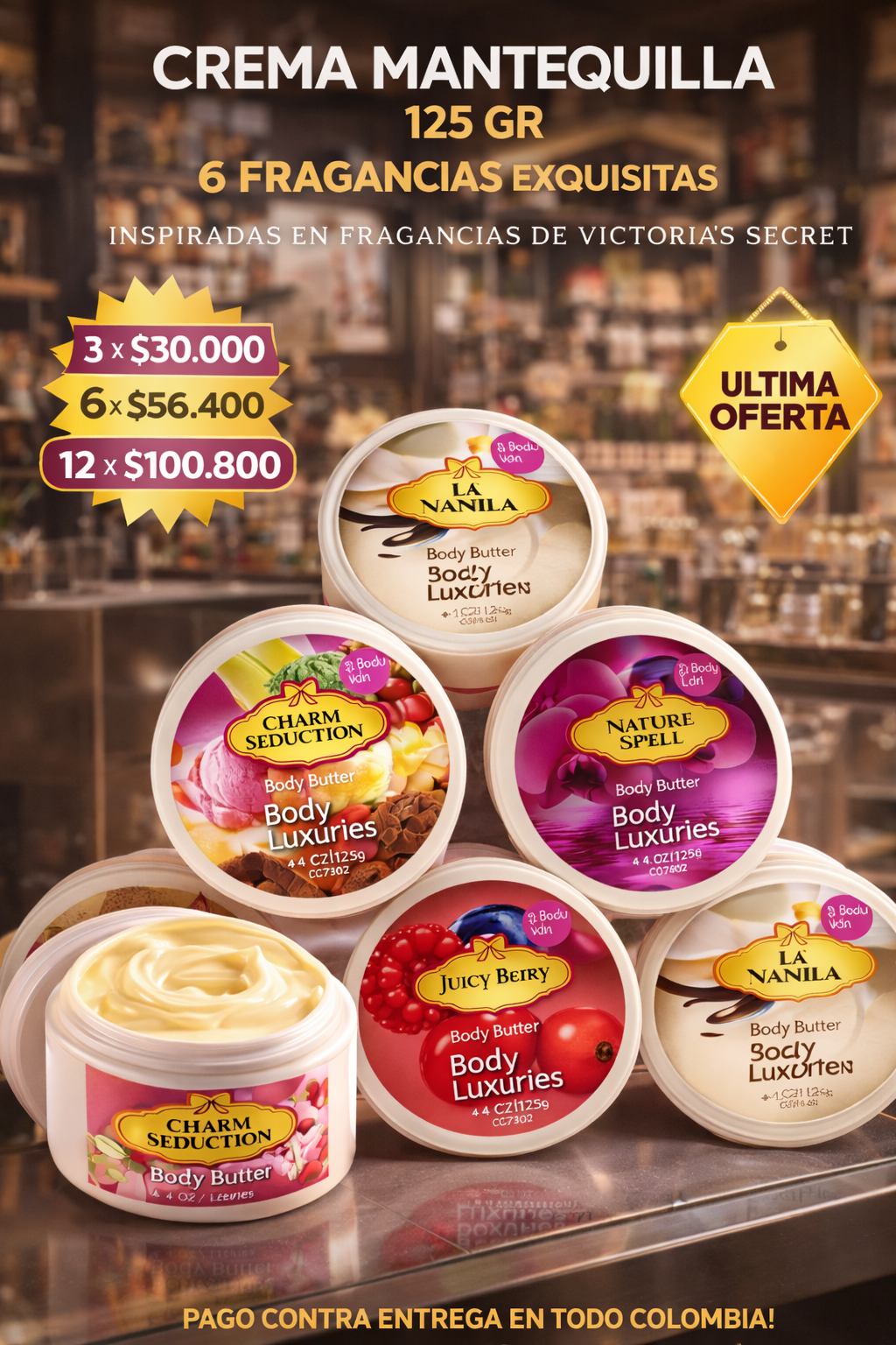 Distribuidora Medellín Secret Facebook ad
