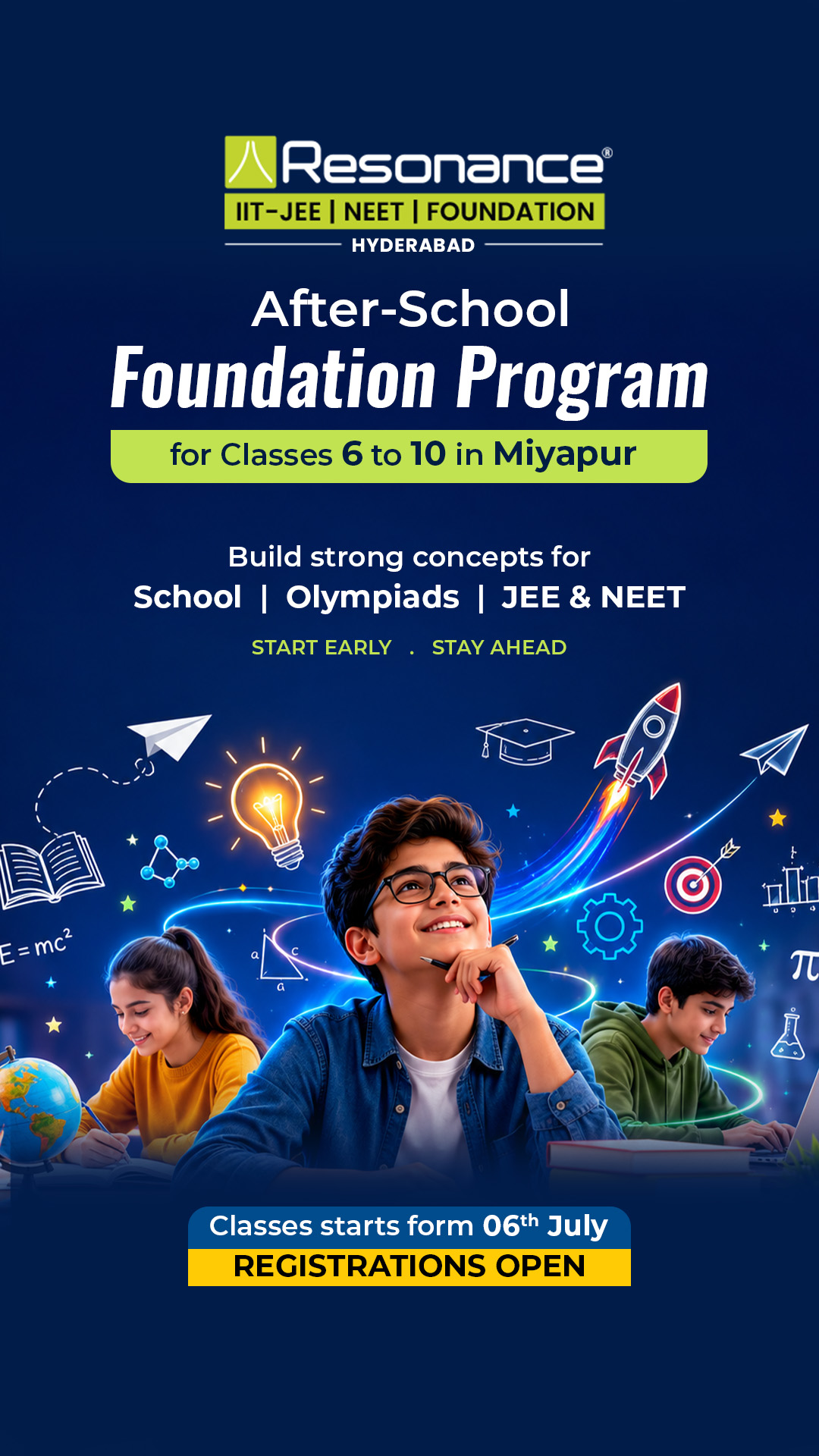 Resonance Foundation Centres Facebook ad from Jun 19, 2026