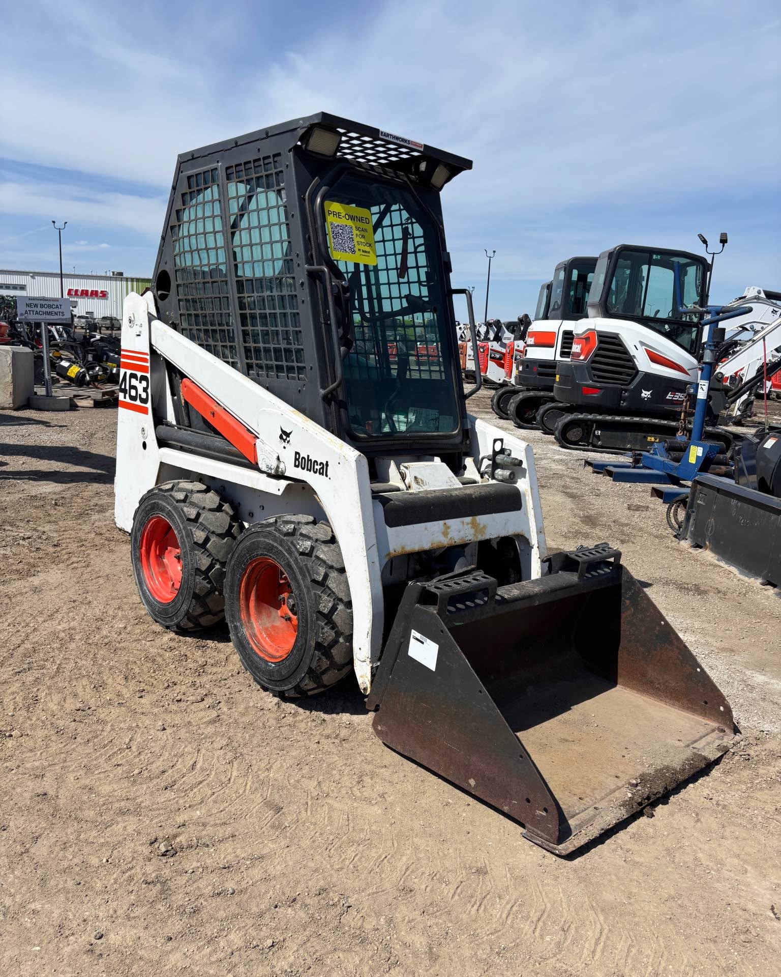 Justice Chapelle Facebook ad: 2002 Bobcat 463