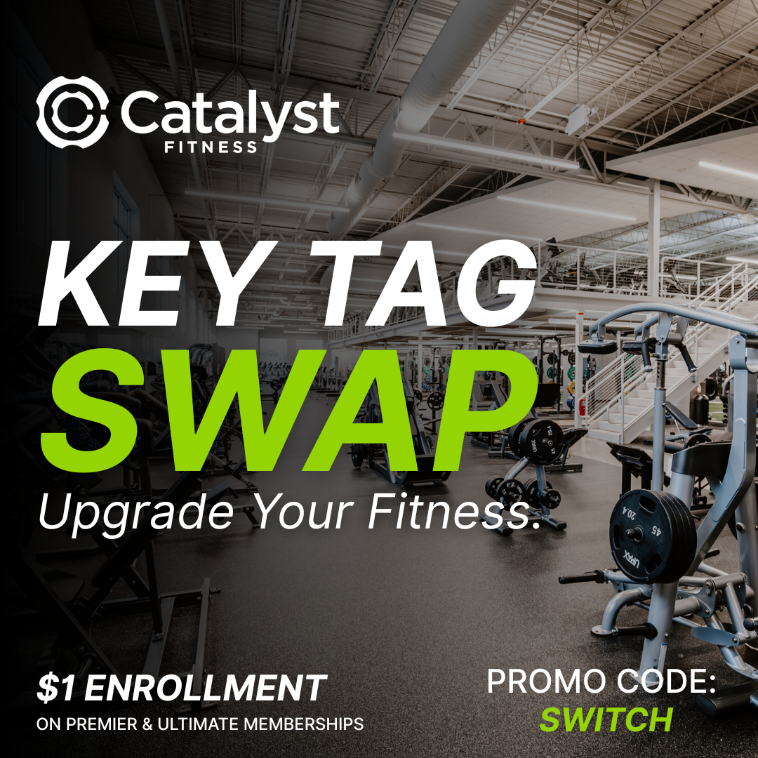Catalyst Fitness Facebook ad: Reach your fitness goals with Catalyst Fitness!
