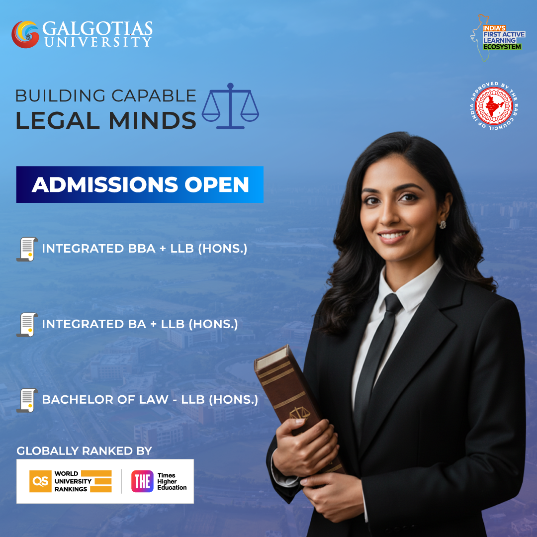 Galgotias University Facebook ad from Mar 27, 2026