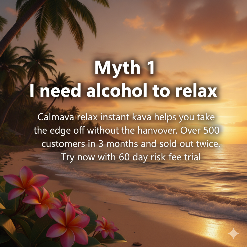 Calmava Facebook ad