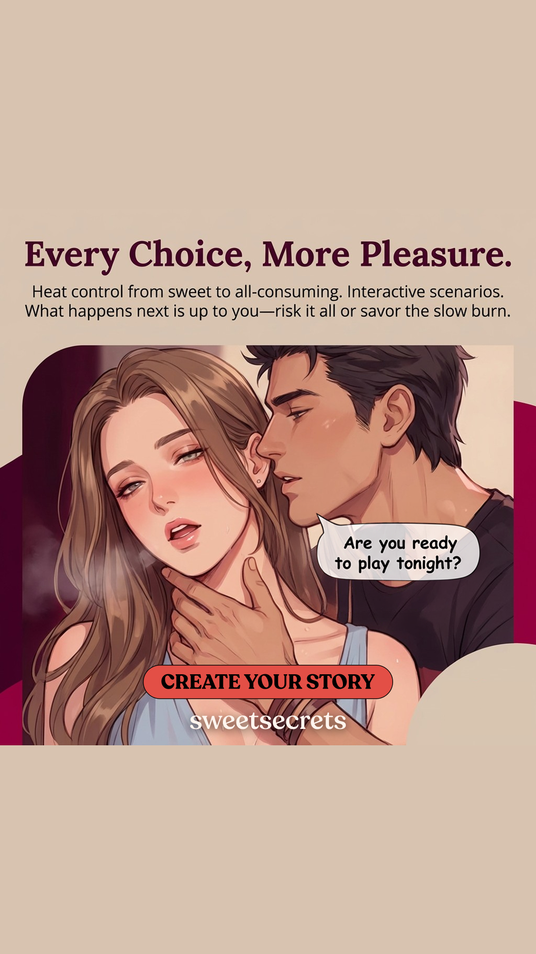 Sweetsecrets Facebook ad