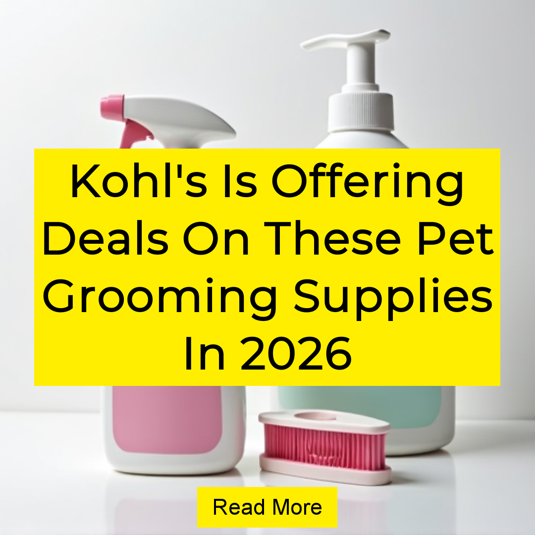 Get More Deals Facebook ad: Kohl's Is Offering Deals On These Pet Grooming Supplies In…