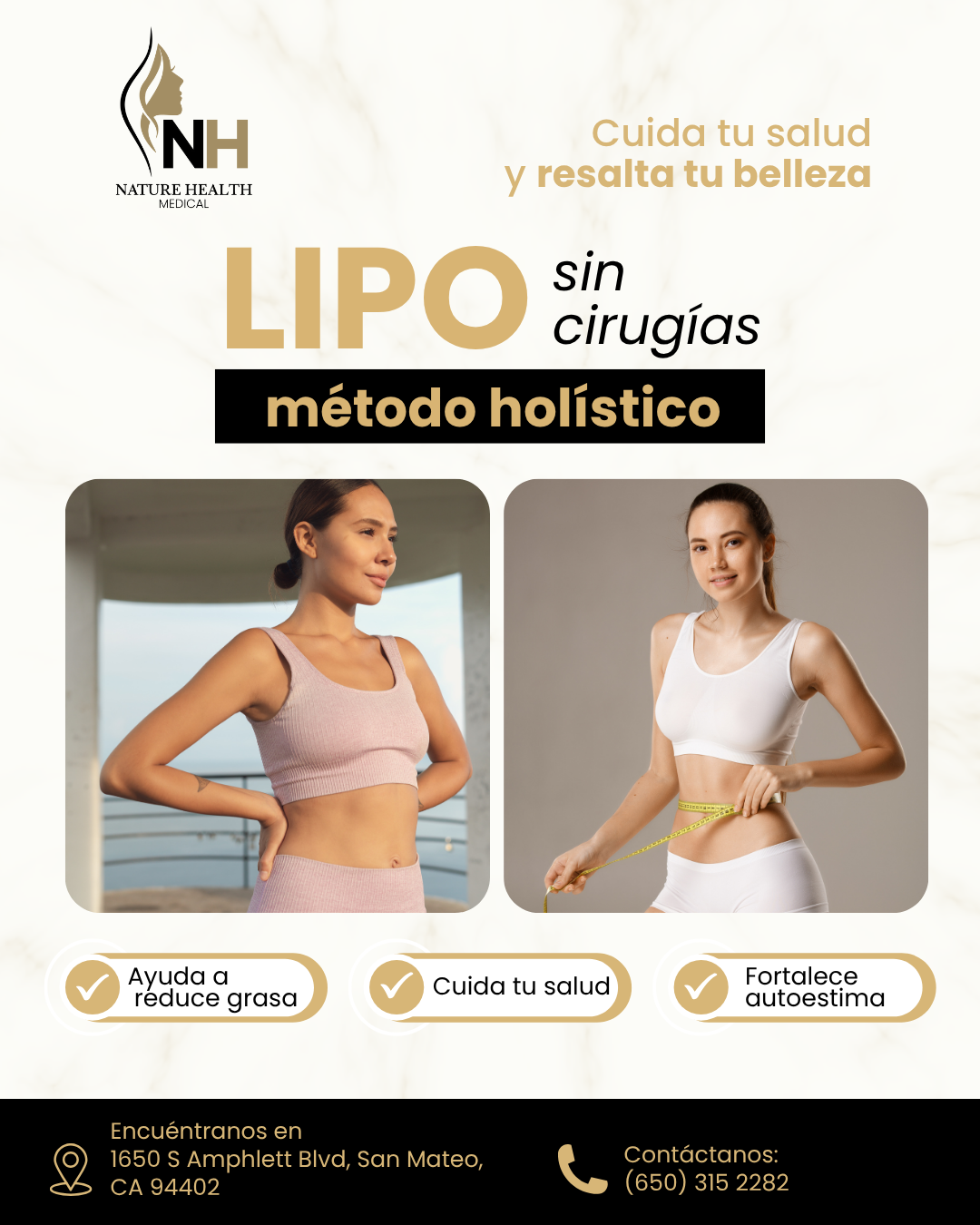 Nature Health Medical Facebook ad: Reserva tu cupo