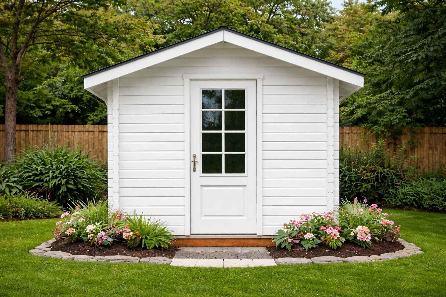 Samantha Irving Facebook ad: Treated timber garden room, office, spare room, lux shed…