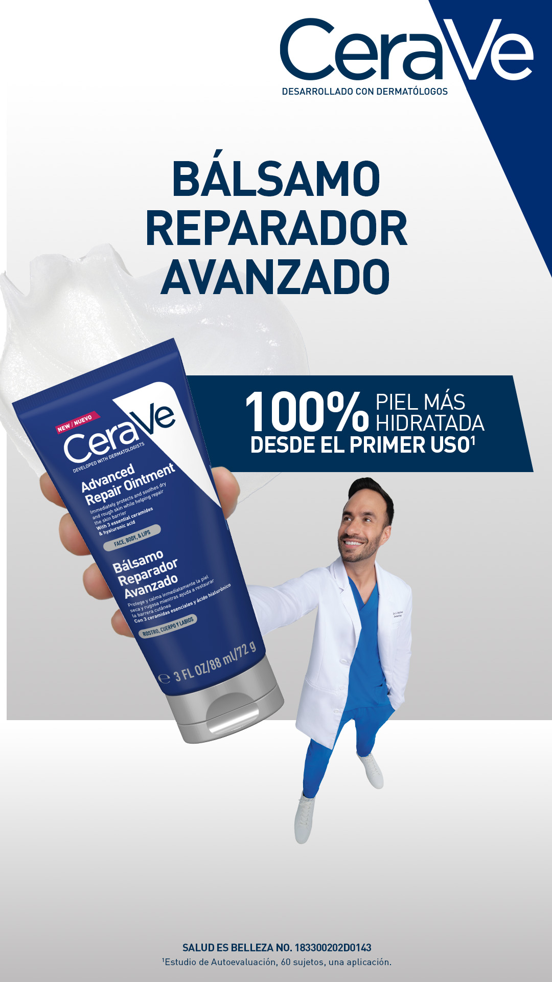 CeraVe Skincare Facebook ad from Jan 23, 2026