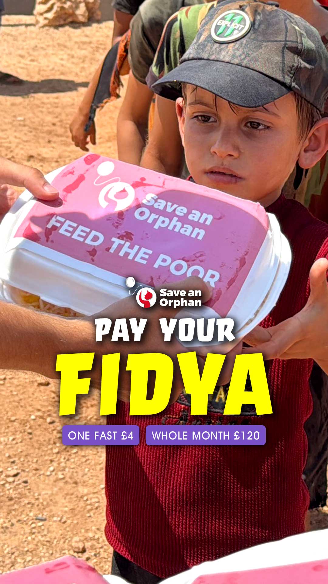 Save An Orphan Facebook ad