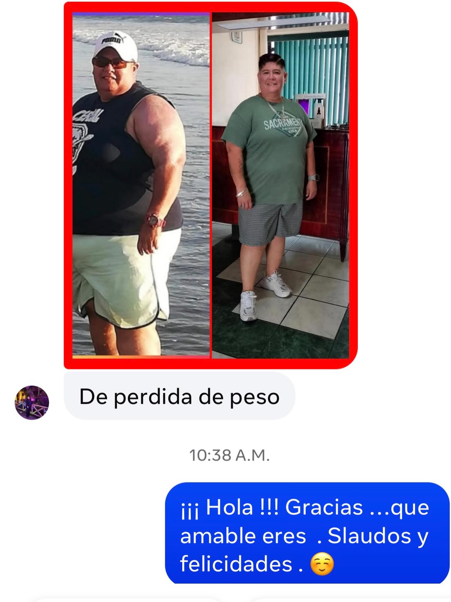 El Doctor Hipnosis HipnoDr Facebook ad: Ahí les dejo el antes y después.