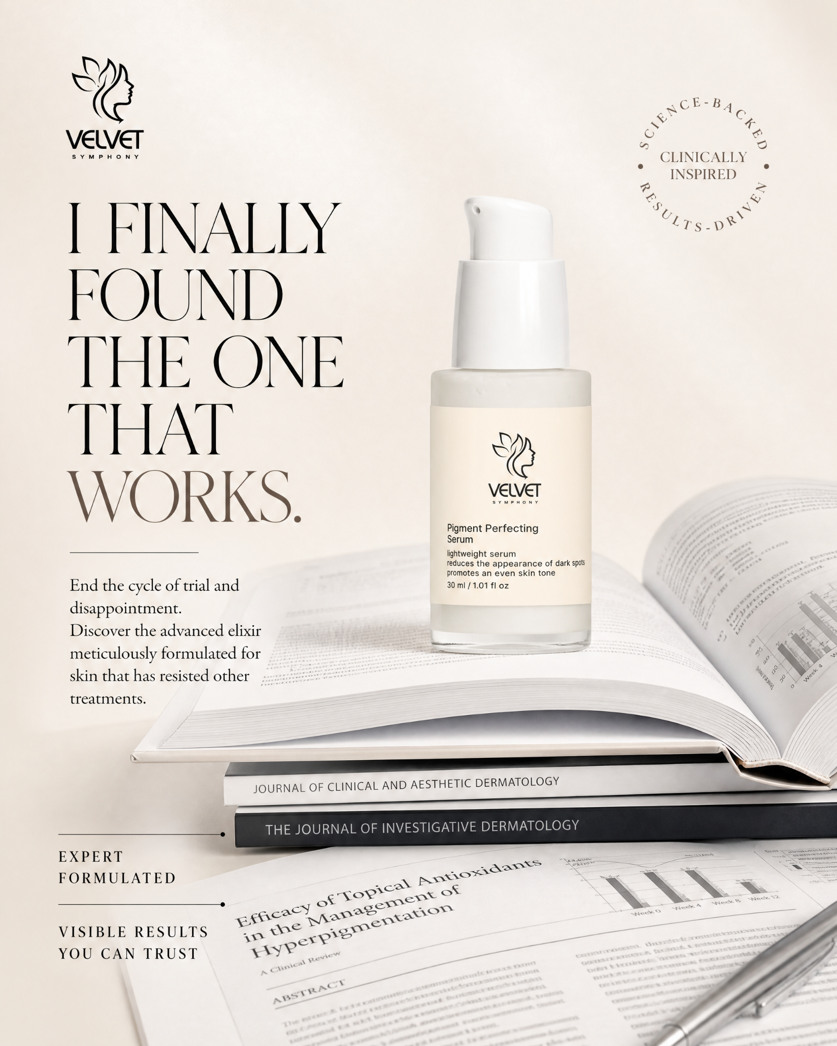 Velvet Symphony Facebook ad