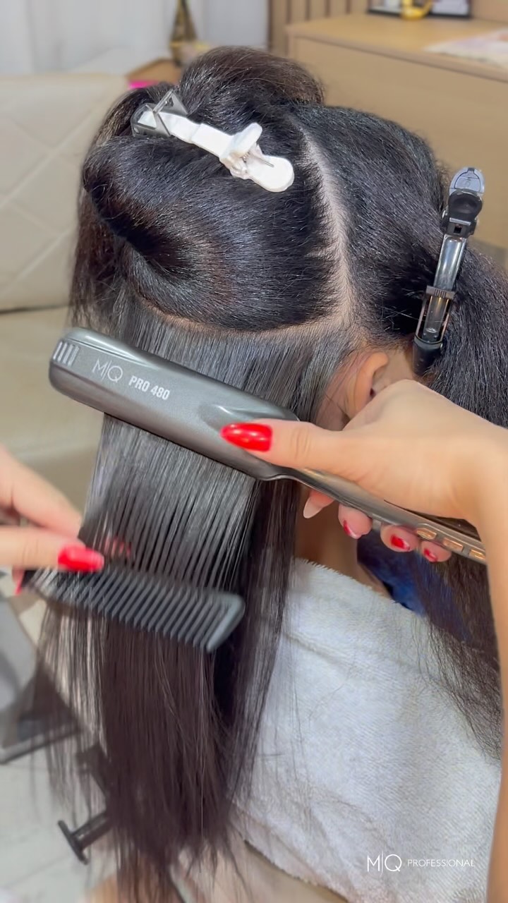 MQ Professional Hair Styling Facebook ad: Resultado impecável