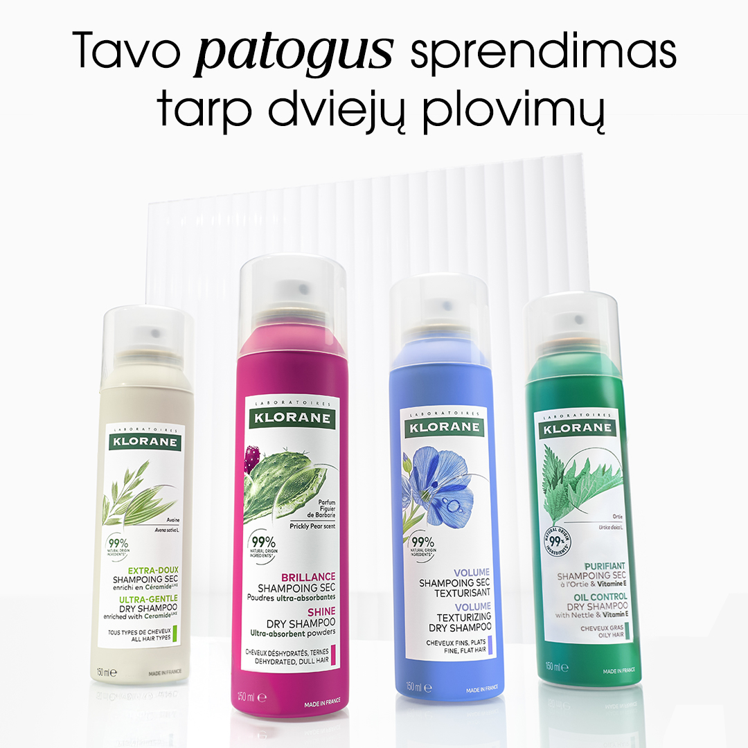 Klorane Lietuva Facebook ad: Klorane